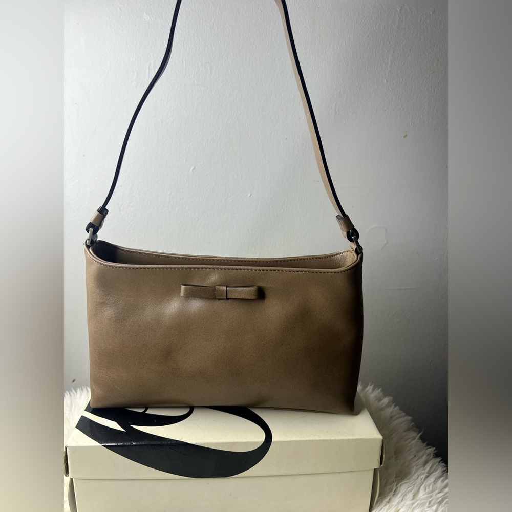 Kenneth Cole Reaction Brown Shoulder Bag Adjustable Strap Women’s Purse